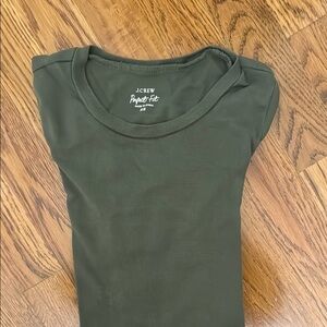 J. Crew Women's Green Top